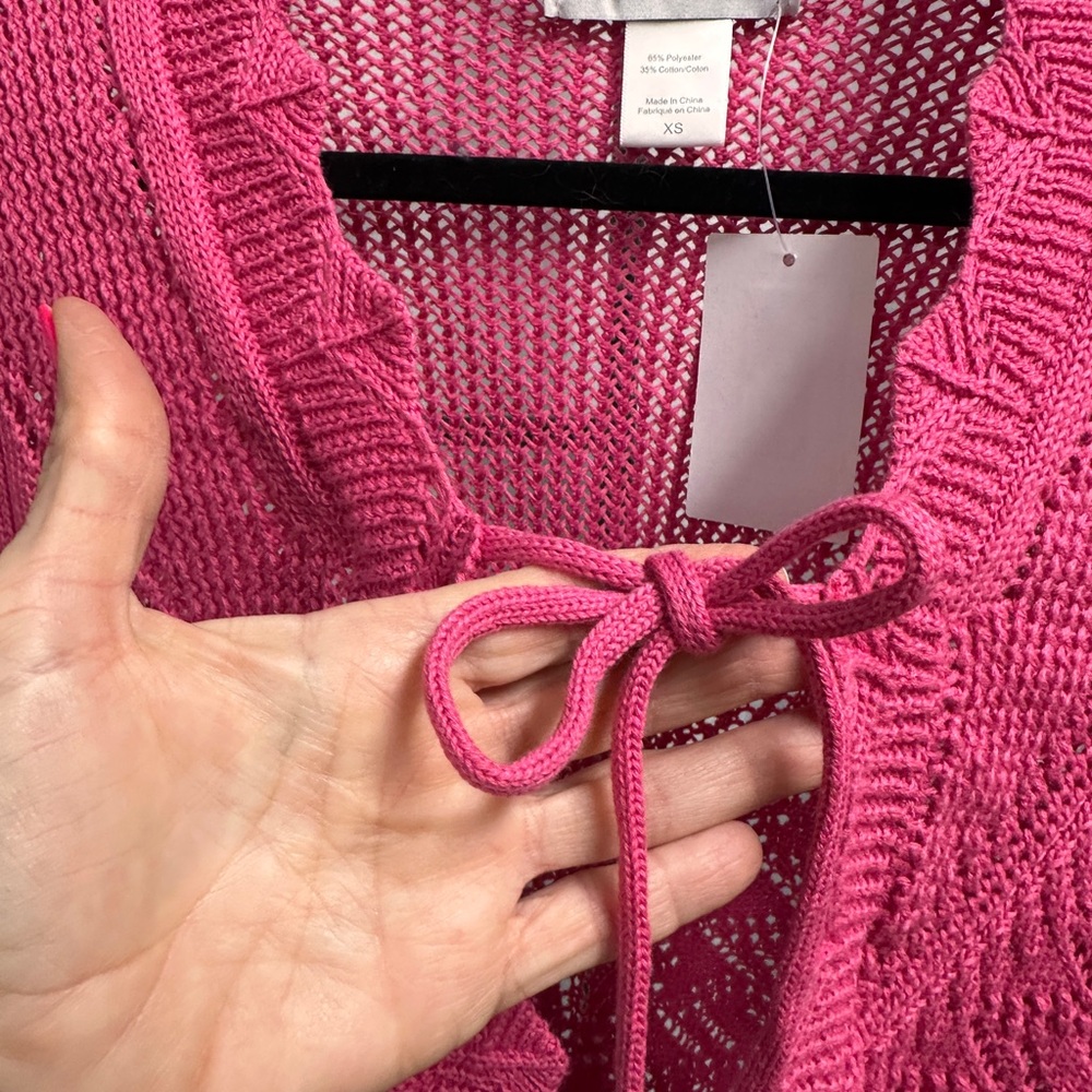 Pink Spring Sweater With Tags - Picture 6 of 6